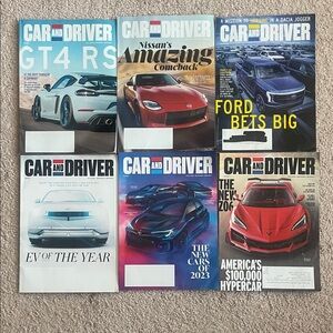 Car and Driver Magazine Collection